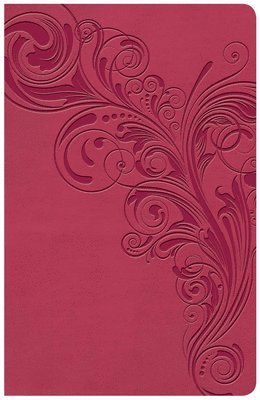 Holman Bible Staff Holman Bible Staff, Holman Bible Publishers - KJV Large Print Personal Size Reference Bible, Pink Leathertouch Indexed, Inbunden