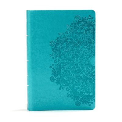 Holman Bible Staff Holman Bible Staff, Holman Bible Publishers - KJV Large Print Personal Size Reference Bible, Teal Leathertouch Indexed, Inbunden