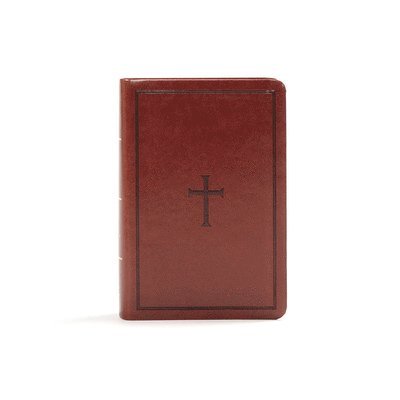 Holman Bible Staff Holman Bible Staff, Holman Bible Publishers - KJV Large Print Compact Reference Bible, Brown LeatherTouch, Inbunden