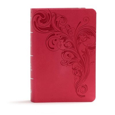 Holman Bible Staff Holman Bible Staff, Holman Bible Publishers - KJV Large Print Compact Reference Bible, Pink LeatherTouch, Inbunden