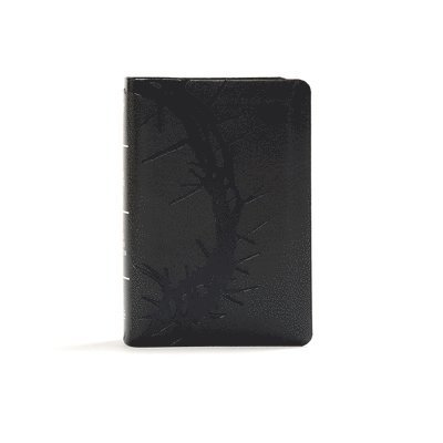 KJV Large Print Compact Reference Bible, Charcoal LeatherTouch