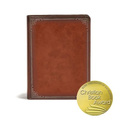 Csb Bibles By Holman - CSB Ancient Faith Study Bible, Tan Leathertouch, Indexed, Inbunden