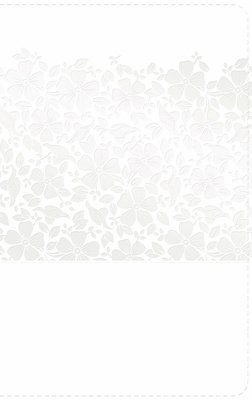 RVR 1960 Biblia Recuerdo de Boda, blanco floral símil piel