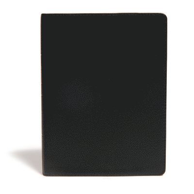 CSB Life Essentials Study Bible, Black Genuine Leather