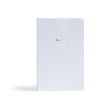 bokomslag KJV Gift and Award Bible, White Imitation Leather