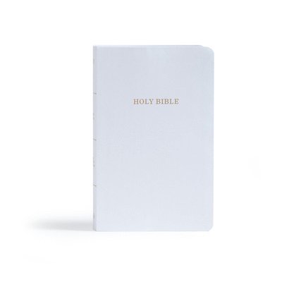 KJV Gift and Award Bible, White Imitation Leather 1