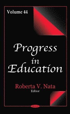 bokomslag Progress in Education