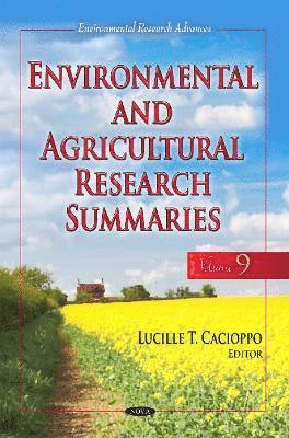 bokomslag Environmental & Agricultural Research Summaries (with Biographical Sketches)