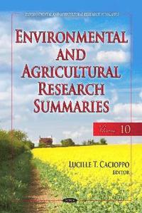 bokomslag Environmental & Agricultural Research Summaries (with Biographical Sketches)