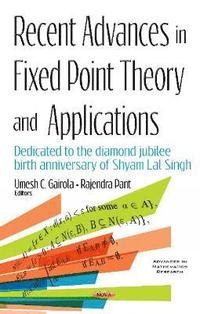 bokomslag Recent Advances in Fixed Point Theory & Applications