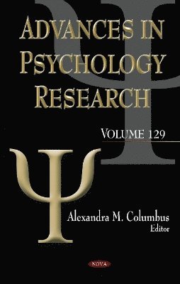 bokomslag Advances in Psychology Research