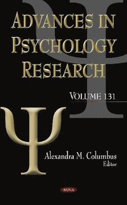 bokomslag Advances in Psychology Research