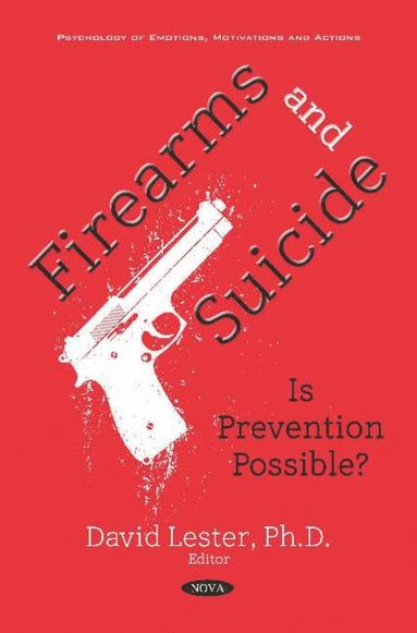 bokomslag Firearms and Suicide