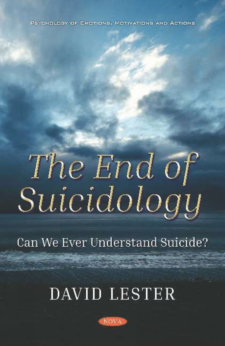 The End of Suicidology 1