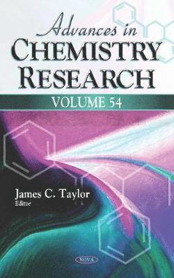 Advances in Chemistry Research. Volume 54 1