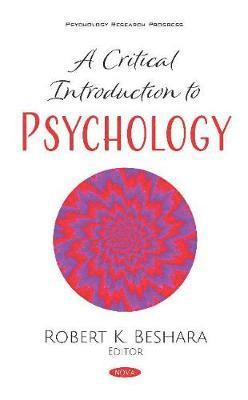 bokomslag Critical Introduction to Psychology