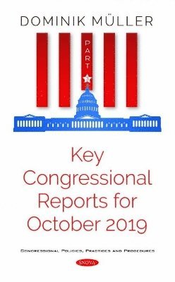 bokomslag Key Congressional Reports for October 2019