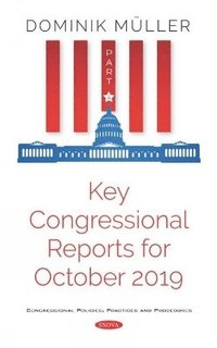 bokomslag Key Congressional Reports for October 2019