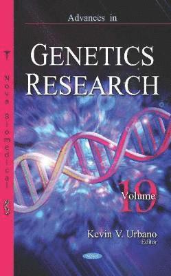 Kevin V. Urbano - Advances in Genetics Research, Inbunden