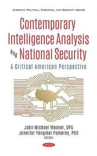 bokomslag Contemporary Intelligence Analysis and National Security