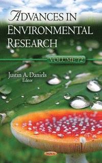 bokomslag Advances in Environmental Research. Volume 72