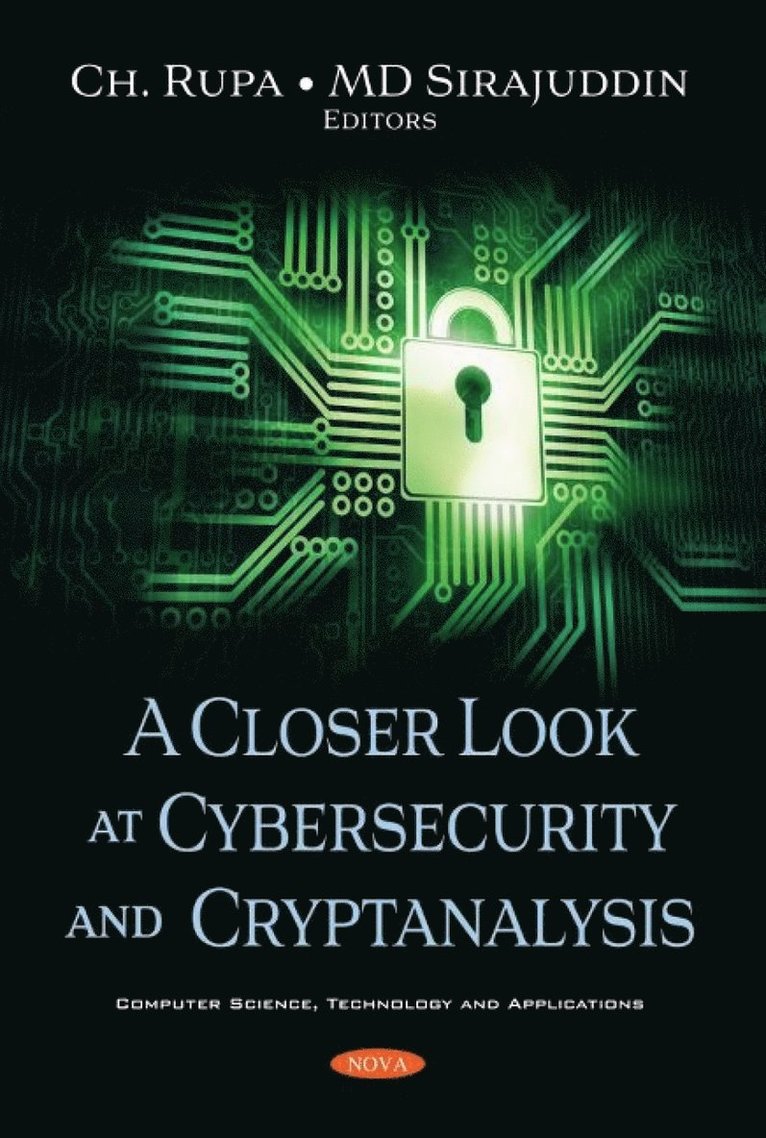 Ch. Rupa - Closer Look at Cybersecurity and Cryptanalysis, Häftad
