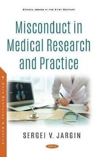 bokomslag Misconduct in Medical Research and Practice