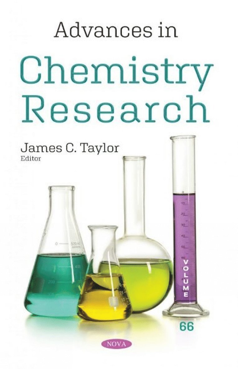 James C. Taylor - Advances in Chemistry Research, Inbunden