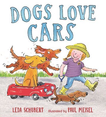 Leda Schubert - Dogs Love Cars, Inbunden