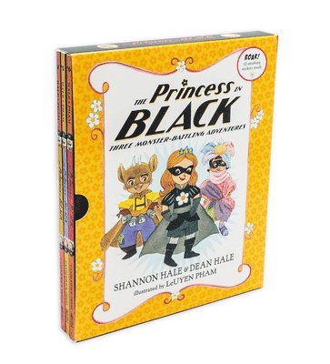 Shannon Hale, Dean Hale - The Princess in Black: Three Monster-Battling Adventures: Books 4-6 (Box Set of Early Chapter Books about Funny Hero Adventures), Häftad