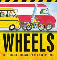 bokomslag Wheels: (A Rhyming Vehicle Guessing Game Featuring Fire Trucks, Big Rig Semi Trucks, Motorcycles, and More for Babies, Toddlers, Preschoolers, and Kid