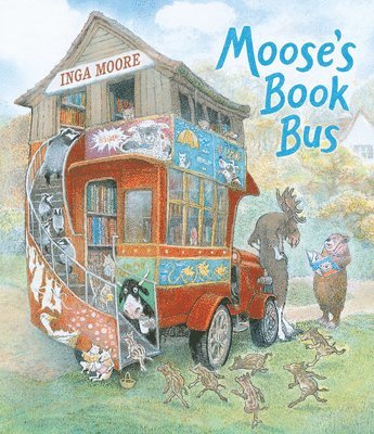 Inga Moore - Moose's Book Bus, Inbunden