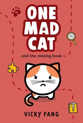 Vicky Fang - One Mad Cat and the Missing Book, Inbunden