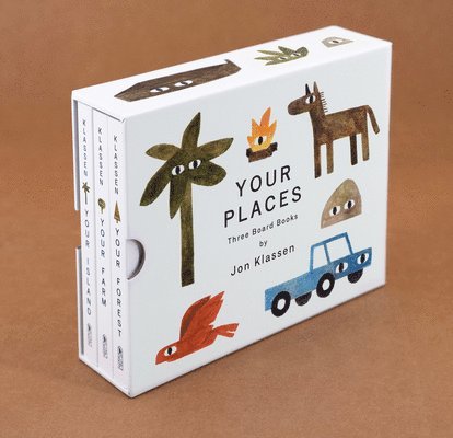 Jon Klassen - Your Places Box Set: (Three Board Books for Babies and Toddlers about Safe Spaces, Comfort, and Imagination), Inbunden