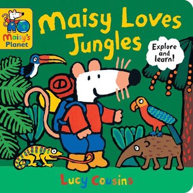 bokomslag Maisy Loves Jungles: A Maisy's Planet Book