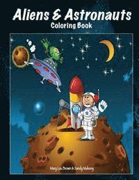 bokomslag Aliens & Astronauts Coloring Book