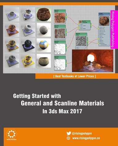 bokomslag Getting Started with General and Scanline Materials in 3ds Max 2017