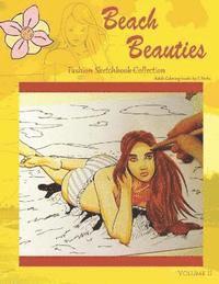 Beach Beauties: Adult Coloring Book 1