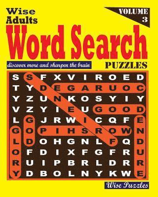 bokomslag Wise Adults Word Search Puzzles, Vol. 3