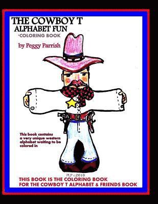 bokomslag The Cowboy T Alphabet Coloring Book: The Upper Case Cowboy Letters