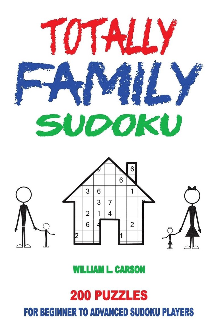 William L Carson, William L. Carson - Totally Family Sudoku, Häftad