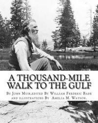 bokomslag A thousand-mile walk to the Gulf, By John Muir, edited By William Frederic Bade: (January 22, 1871 ? March 4, 1936), and illustrated By Miss Amelia M.