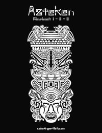 bokomslag Azteken Kleurboek 1, 2 & 3