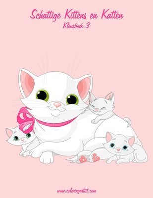 Schattige Kittens en Katten Kleurboek 3 1