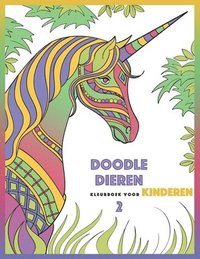 bokomslag Doodle Dieren Kleurboek voor Kinderen 2