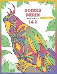 bokomslag Doodle Dieren Kleurboek voor Kinderen 1 & 2