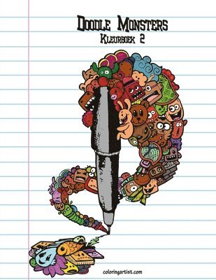 bokomslag Doodle Monsters Kleurboek 2