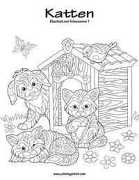 bokomslag Katten Kleurboek voor Volwassenen 1