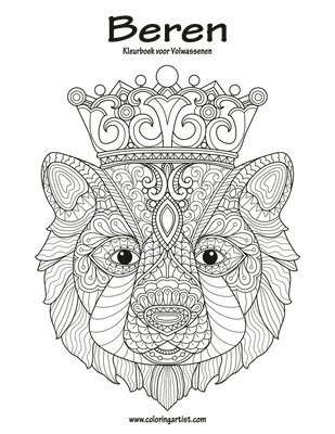 Nick Snels - Beren Kleurboek voor Volwassenen 1, Häftad