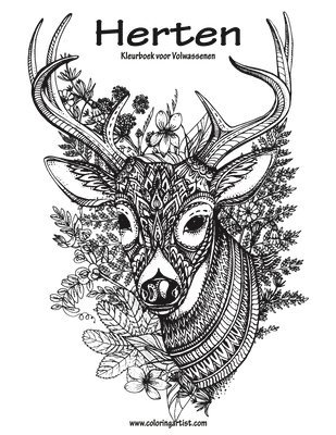 Nick Snels - Herten Kleurboek voor Volwassenen 1, Häftad